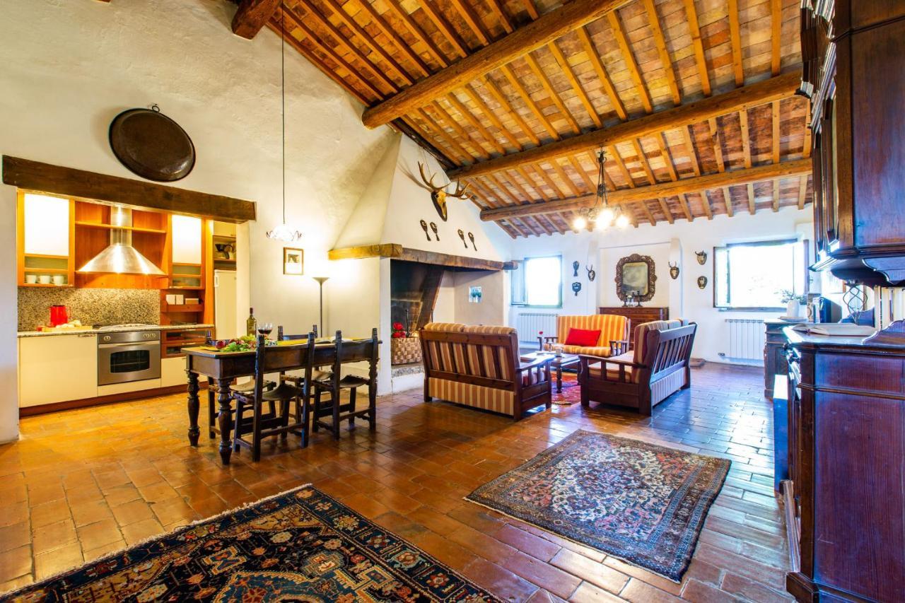 Pietralta Villa Gambassi Terme Bagian luar foto