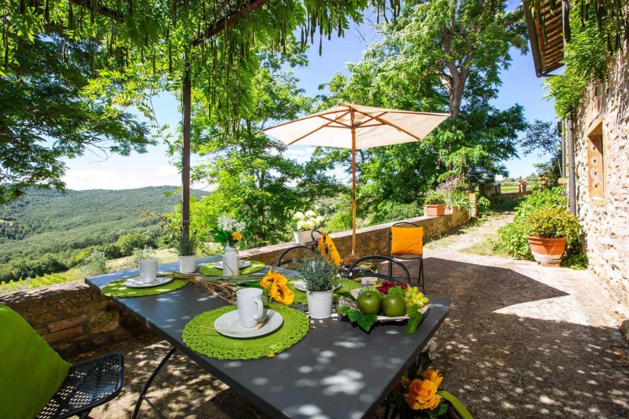 Pietralta Villa Gambassi Terme Bagian luar foto